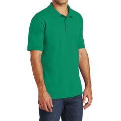 Mafoose Men's Core Blend Jersey Knit Pocket Polo Shirt Kelly