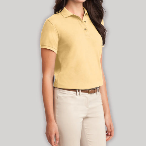 Womens Silk Touch Classic Polo Shirt