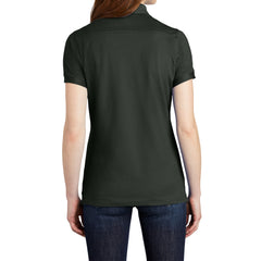 Women's Stretch Pique Polo - Grey Smoke
