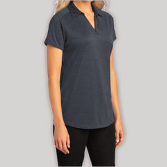 Women's Digi Heather Performance Polo T-Shirt