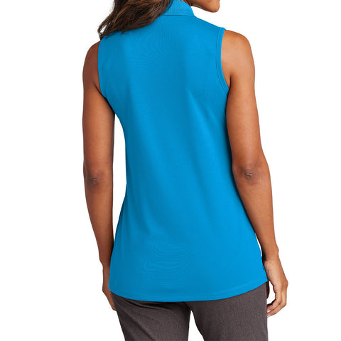 Women's Dry Zone Moisture-Wicking UV Micro-Mesh Sleeveless Polo