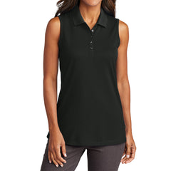 Women's Dry Zone Moisture-Wicking UV Micro-Mesh Sleeveless Polo