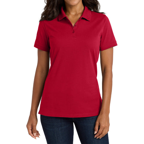 Women's EZCotton Shrink, Wrinkle & Fade-Resistant Polo