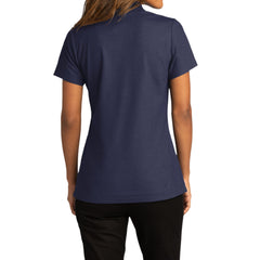 Womens Short Sleeve Easy Care SuperPro React Polo Shirt-True Navy