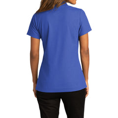 Womens Short Sleeve Easy Care SuperPro React Polo Shirt-True Royal