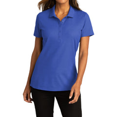 Womens Short Sleeve Easy Care SuperPro React Polo Shirt-True Royal