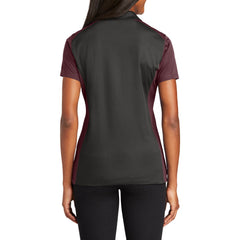 Women's Modern Colorblock Short Sleeve Micropique Sport-Wick Moisture-Wicking Polo