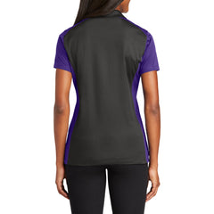 Women's Modern Colorblock Short Sleeve Micropique Sport-Wick Moisture-Wicking Polo