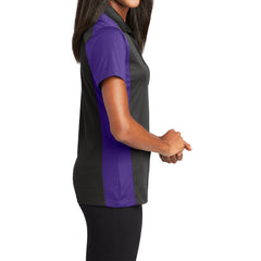 Women's Modern Colorblock Short Sleeve Micropique Sport-Wick Moisture-Wicking Polo