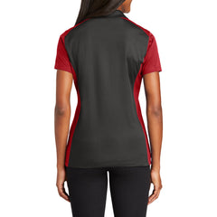 Women's Modern Colorblock Short Sleeve Micropique Sport-Wick Moisture-Wicking Polo