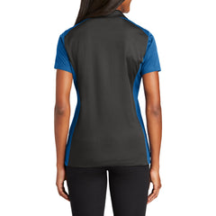 Women's Modern Colorblock Short Sleeve Micropique Sport-Wick Moisture-Wicking Polo