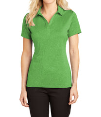 Ladies Moisture-Wicking, Heather Contender Short Sleeve Polo