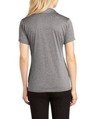 Ladies Moisture-Wicking, Heather Contender Short Sleeve Polo