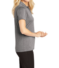 Ladies Moisture-Wicking, Heather Contender Short Sleeve Polo