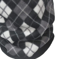 Winter Fleece Neck Gaiter Warmer For Men Women Skiing Face Mask Black