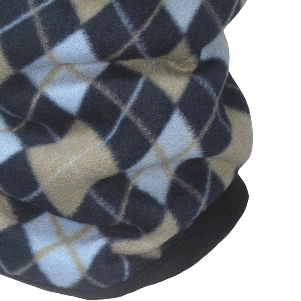 Winter Fleece Neck Gaiter Warmer For Men Women Skiing Face Mask Navy