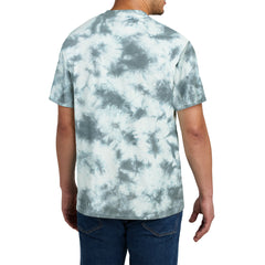 Men's Crystal Tie-Dye Tee Grey