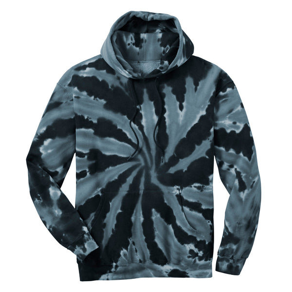 Men's Tie-Dye Pullover Vibrant & Comfortable Hooded Sweatshirt