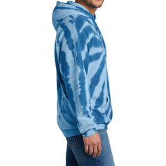 Men's Tie-Dye Pullover Vibrant & Comfortable Hooded Sweatshirt