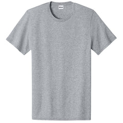 Men's Easy Cotton Tee Lightweight Soft and Comfortable Everyday Wear-Athletic Heather