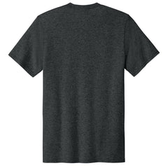 Men's Easy Cotton Tee Lightweight Soft and Comfortable Everyday Wear-Black Heather