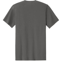 Men's Easy Cotton Tee Lightweight Soft and Comfortable Everyday Wear-Charcoal