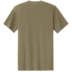 Men's Easy Cotton Tee Lightweight Soft and Comfortable Everyday Wear-Coyote Brown