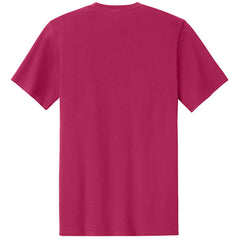 Men's Easy Cotton Tee Lightweight Soft and Comfortable Everyday Wear-Flush Pink