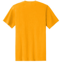 Men's Easy Cotton Tee Lightweight Soft and Comfortable Everyday Wear-Gold