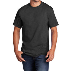 Core Cotton Tee - Black Heather