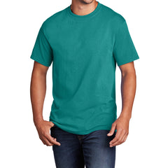 Core Cotton Tee - Bright Aqua