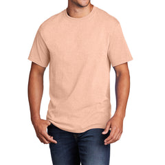 Core Cotton Tee - Heathered Dusty Peach