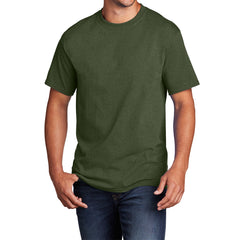 Core Cotton Tee - Olive Drab Green Heather