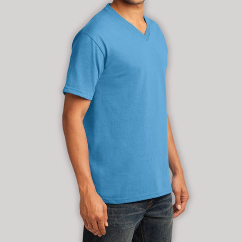 Men's Core Cotton V-Neck Tee