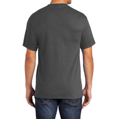 Men's 50/50 Cotton/Poly Tall Core Blend Pocket T-Shirt