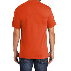 Men's 50/50 Cotton/Poly Tall Core Blend Pocket T-Shirt