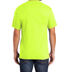 Men's 50/50 Cotton/Poly Tall Core Blend Pocket T-Shirt