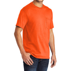 Men's 50/50 Cotton/Poly Tall Core Blend Pocket T-Shirt