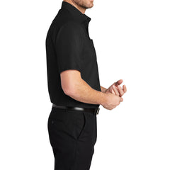 Men's Short Sleeve Super Pro Twill Shirt - Black