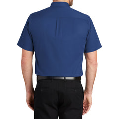 Men's Short Sleeve Super Pro Twill Shirt - Royal