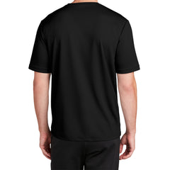 Men's RacerMesh Short Sleeve Tee-Black