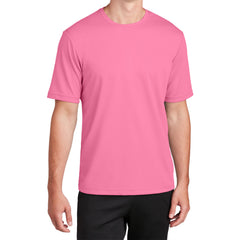 Men's RacerMesh Short Sleeve Tee-Bright Pink