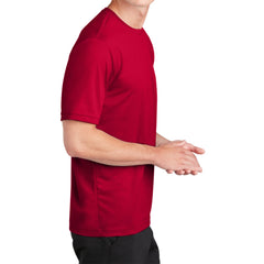 Men's RacerMesh Short Sleeve Tee-Deep Red