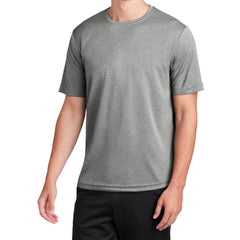 Men's RacerMesh Short Sleeve Tee-Grey Heather