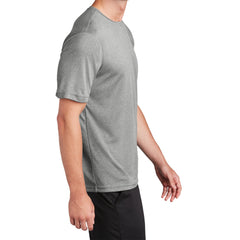 Men's RacerMesh Short Sleeve Tee-Grey Heather