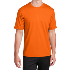 Men's RacerMesh Short Sleeve Tee-Neon Orange