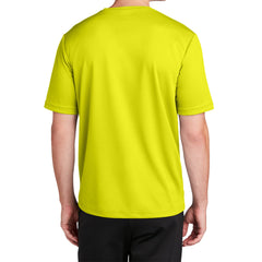 Men's RacerMesh Short Sleeve Tee-Neon Yellow