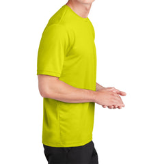 Men's RacerMesh Short Sleeve Tee-Neon Yellow