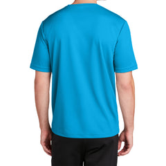 Men's RacerMesh Short Sleeve Tee-Pond Blue