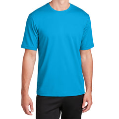 Men's RacerMesh Short Sleeve Tee-Pond Blue